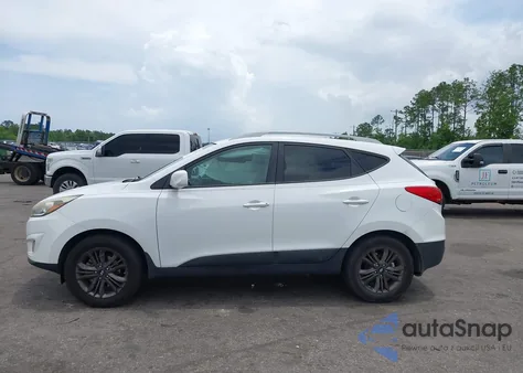 2014 Hyundai Tucson Se from USA, damaged, VIN KM8JU3AG8EU929371